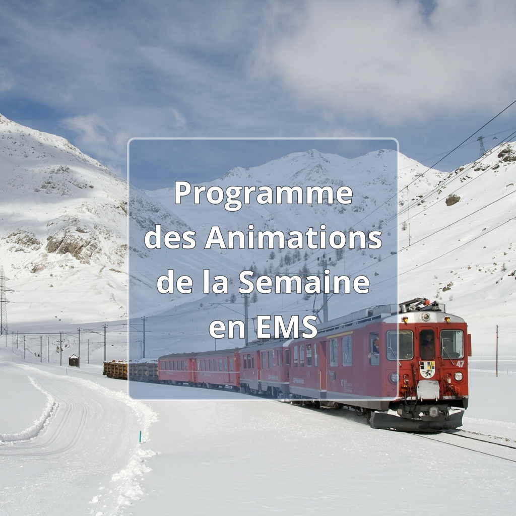 Programme des animations EMS