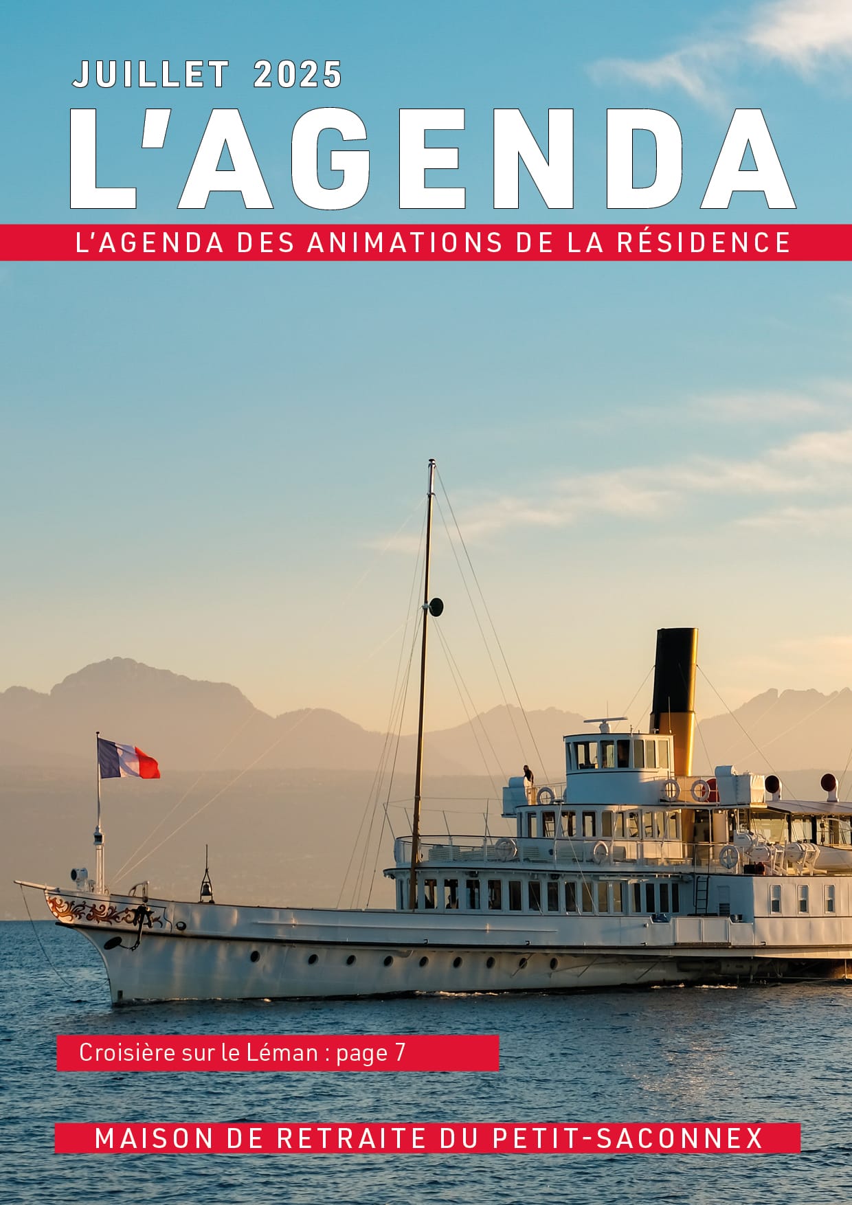 L'agenda des animations de la résidence Colladon