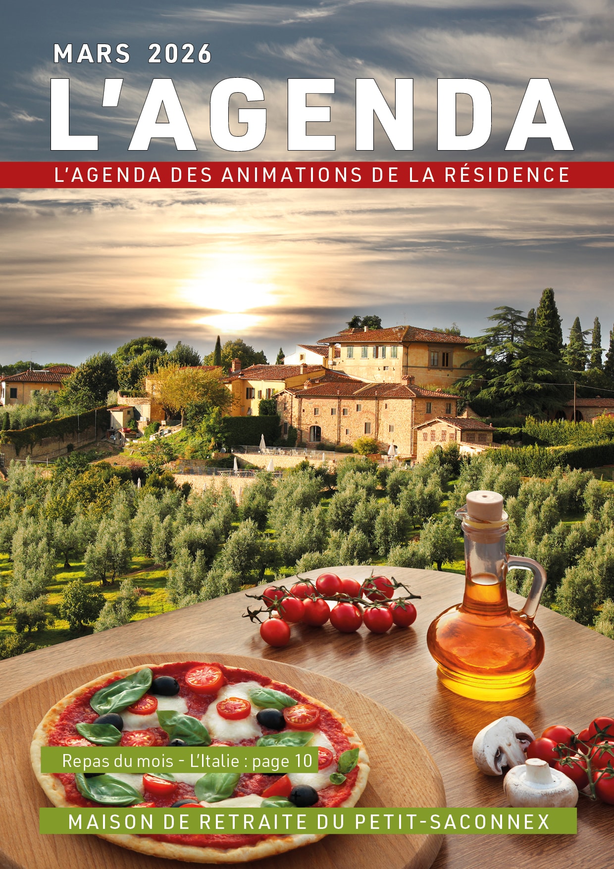 L'agenda des animations de la Résidence Colladon